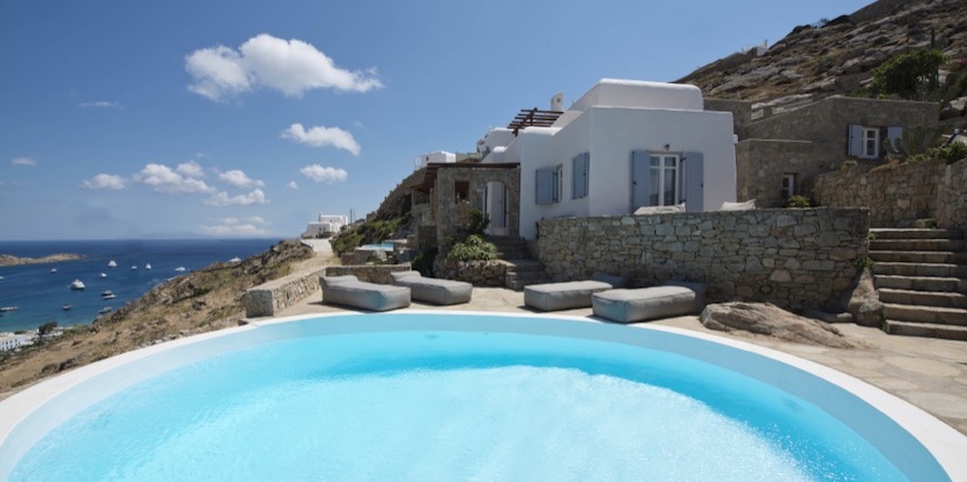 Ammonite Villa Psarou