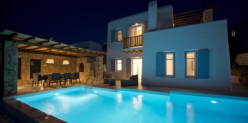 Ornos Villa with 3 bedrooms